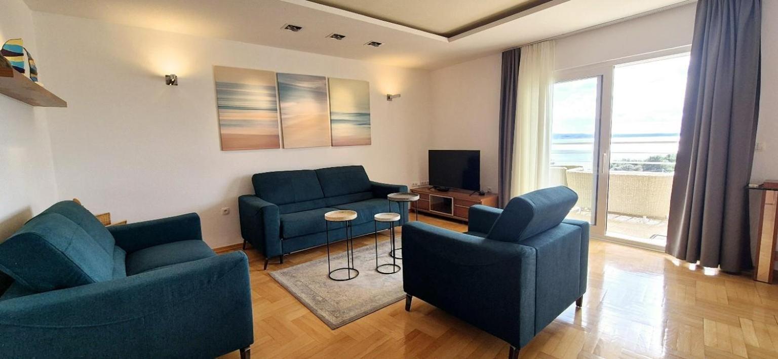 Sea View- Spacious Apartment With Shared Pool Split Exteriér fotografie
